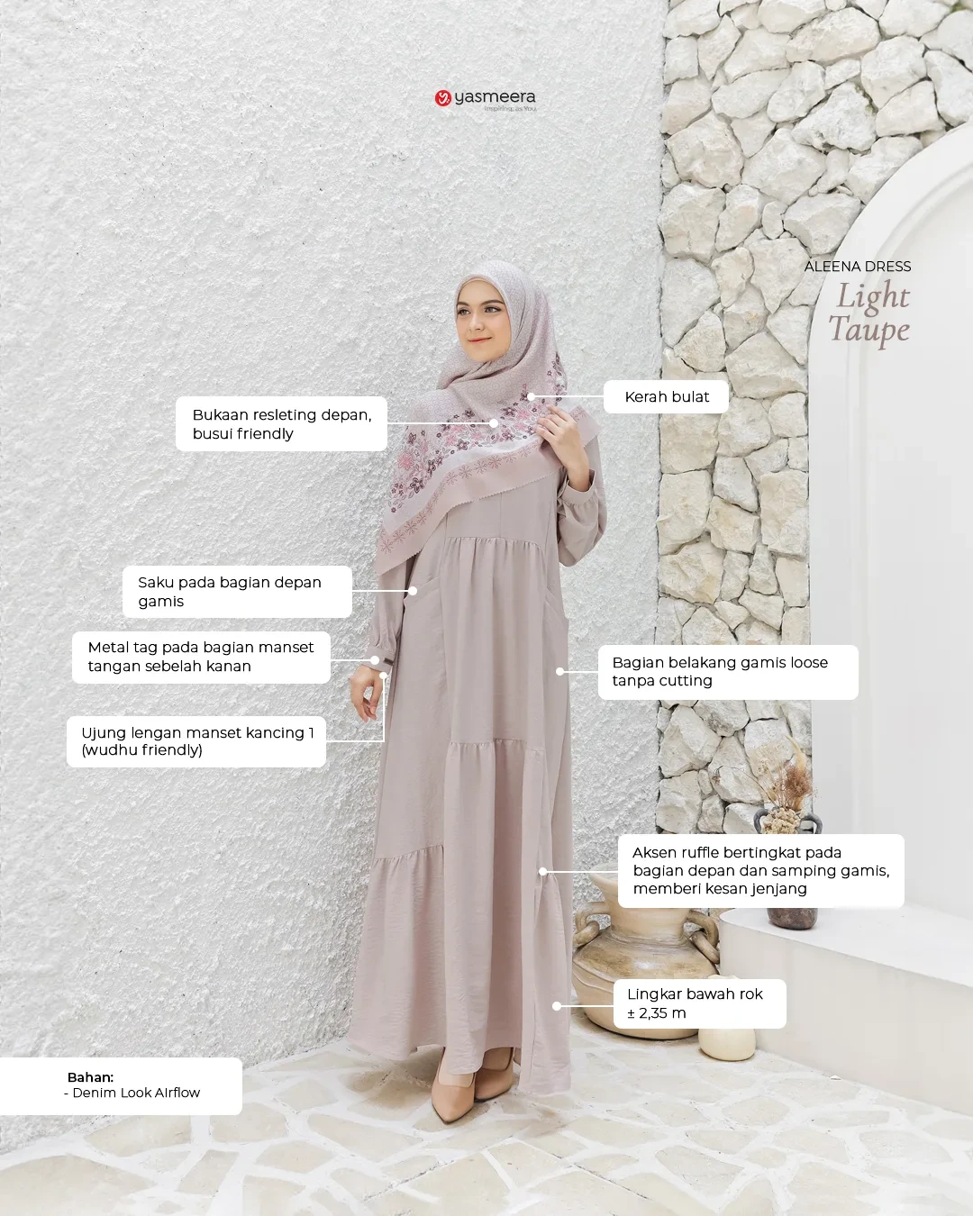 Yasmeera - GAMIS ALEENA GRADE B thumb 25