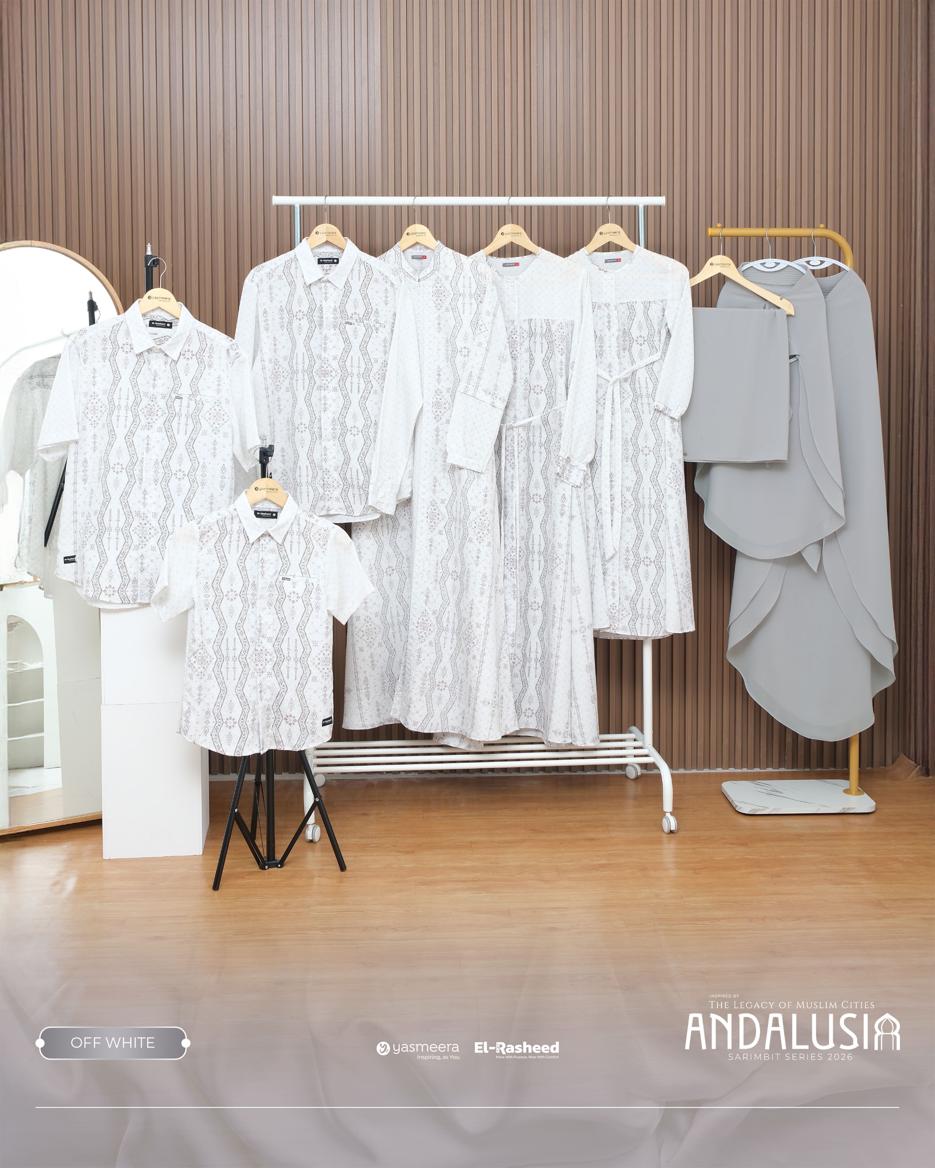Yasmeera - ANDALUSIA SERIES - OFF WHITE thumb 9