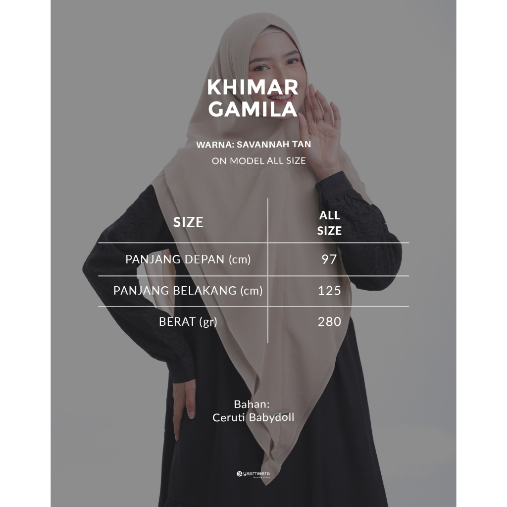 Yasmeera - KHIMAR GAMILA thumb 14