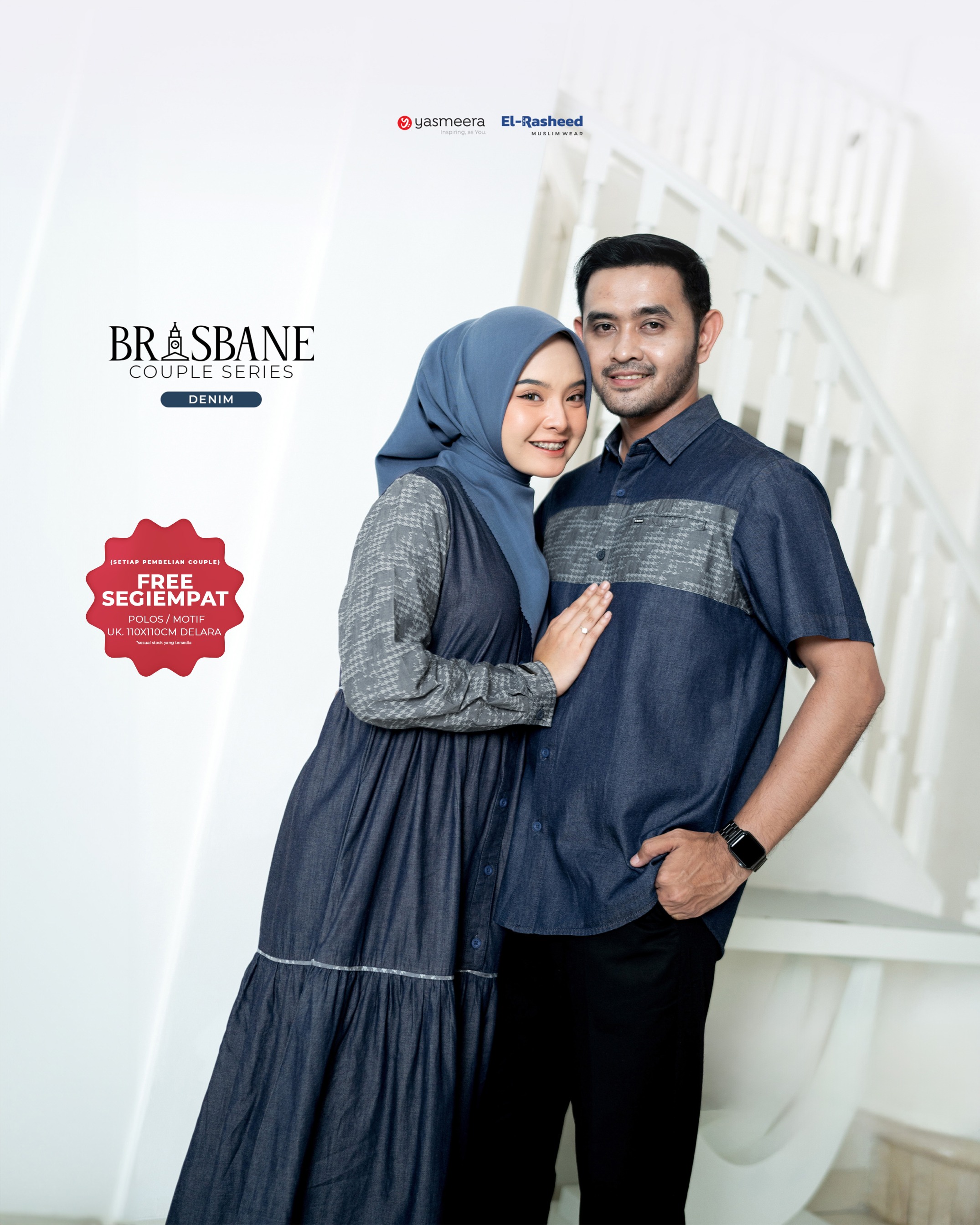Yasmeera - COUPLE SERIES 2025 BRISBANE WARNA DENIM thumb 5