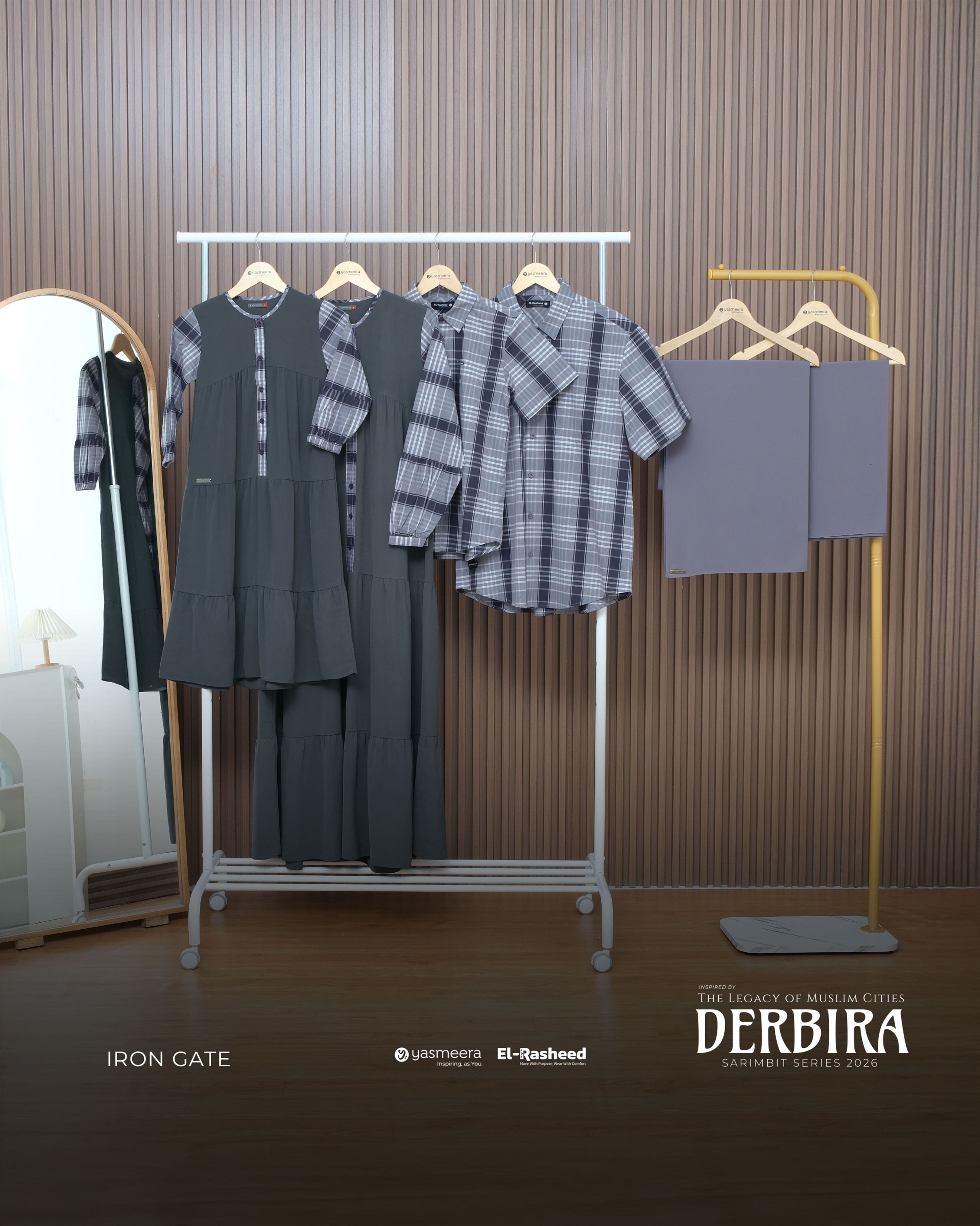 Yasmeera - DERBIRA SERIES - IRON GATE thumb 5