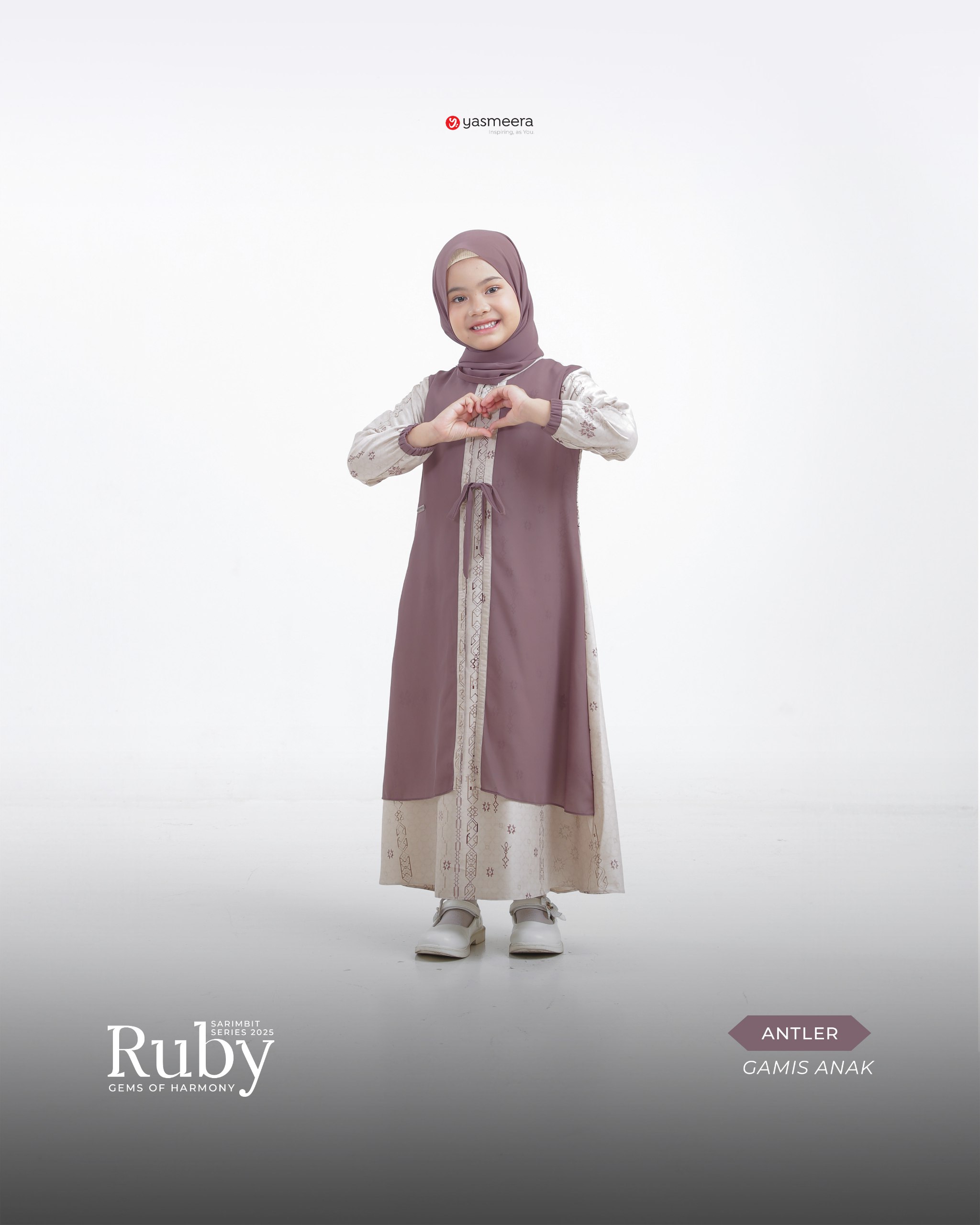 Yasmeera - SARIMBIT 2025 RUBY SERIES WARNA ANTLER thumb 4