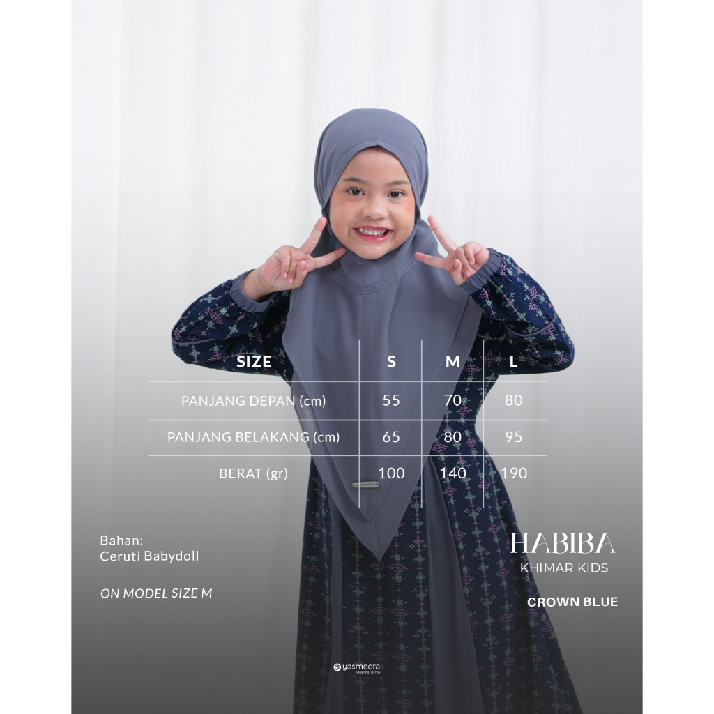 Yasmeera - KHIMAR HABIBA ANAK thumb 20