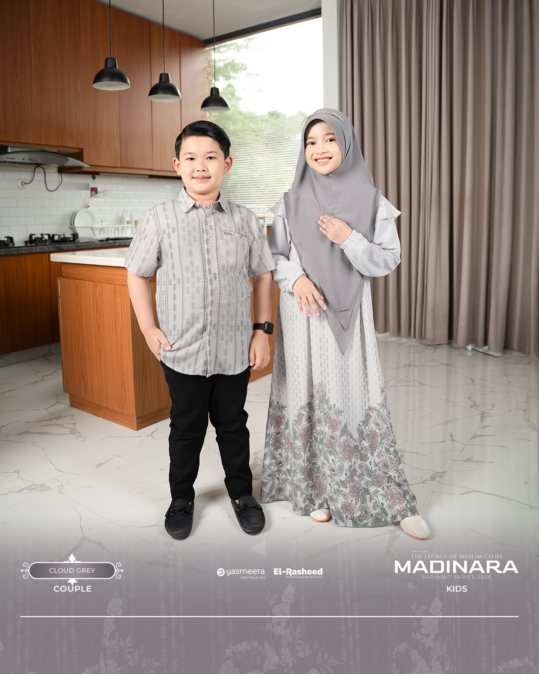 Yasmeera - MADINARA SERIES - CLOUD GREY thumb 8