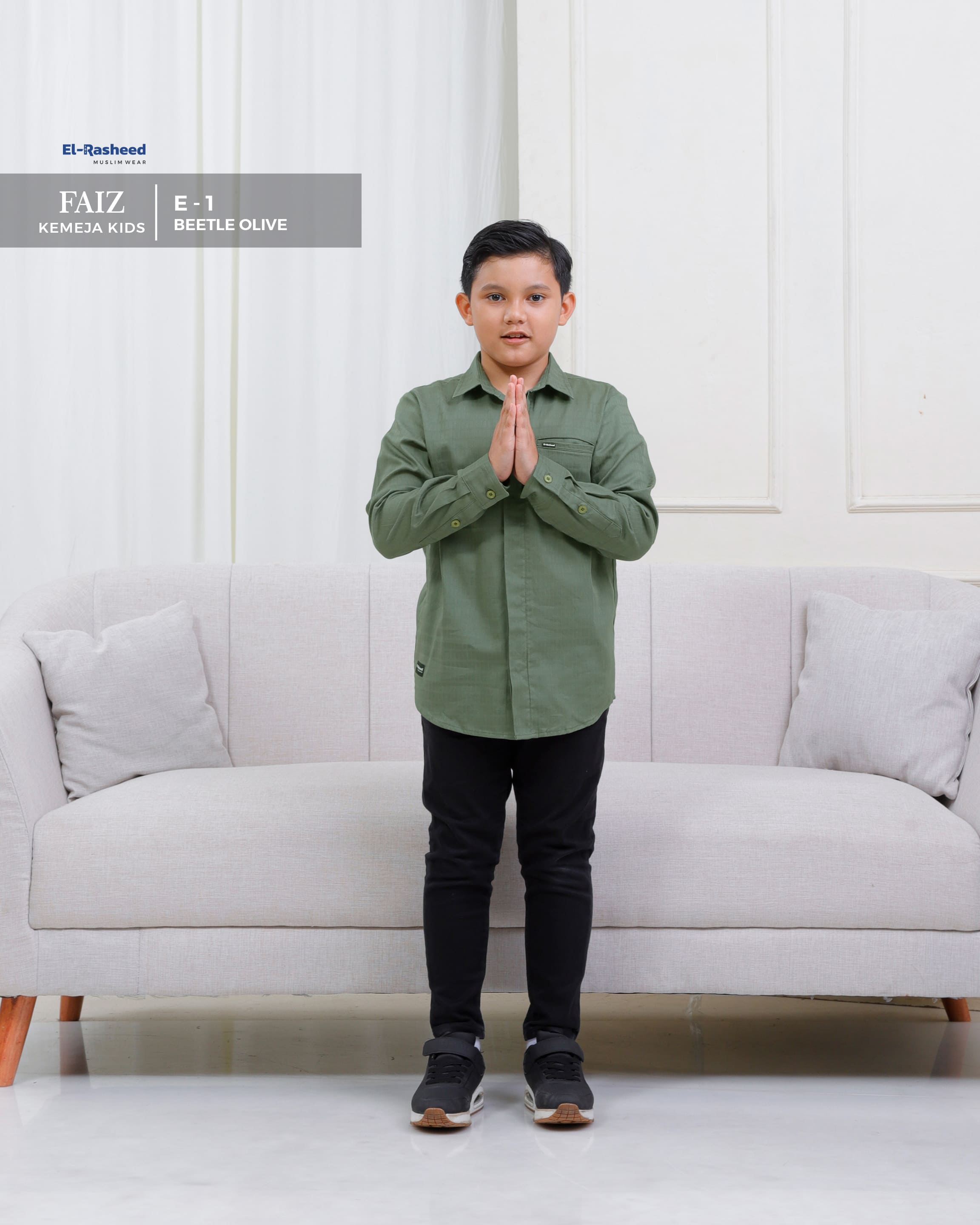 Yasmeera - KEMEJA FAIZ ANAK thumb 5