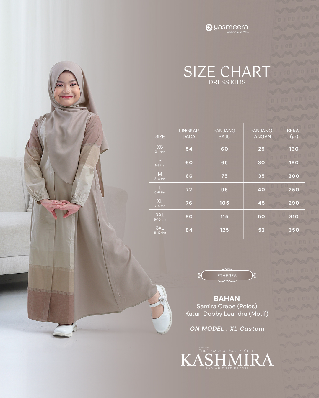 Yasmeera - KASHMIRA SERIES - ETHEREA