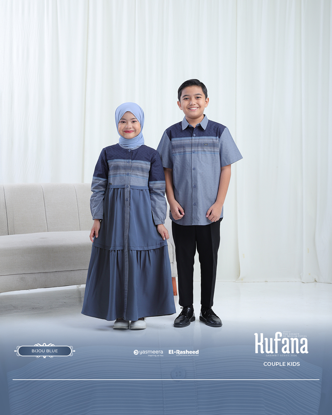 Yasmeera - KUFANA SERIES - BIJOU BLUE thumb 7