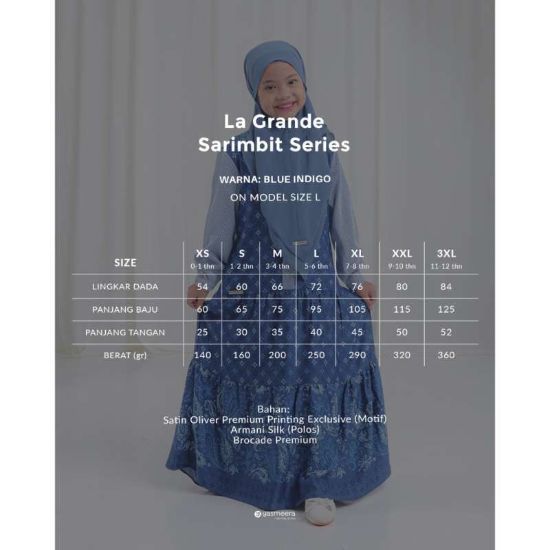 Yasmeera - GAMIS LA GRANDE ANAK thumb 27