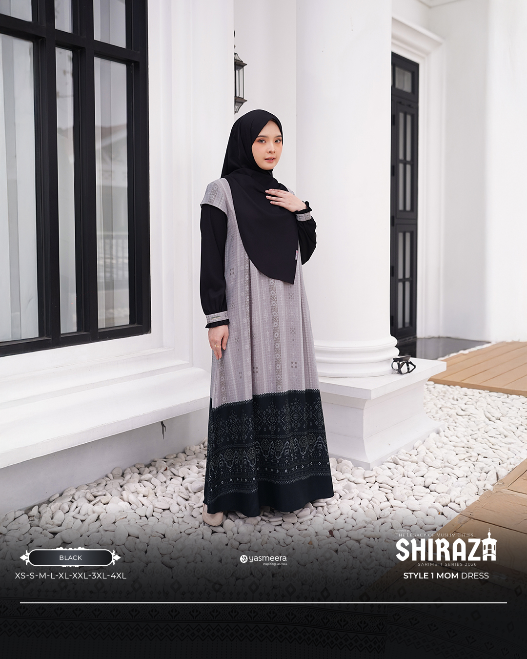 Yasmeera - GAMIS SHIRAZA STYLE 1 DEWASA GRADE B thumb 38