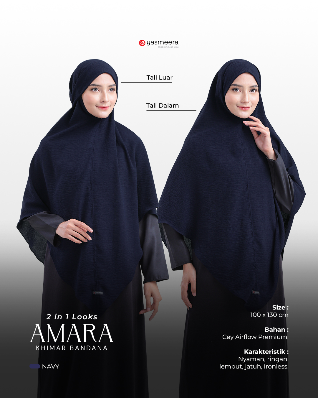 KHIMAR BANDANA AMARA thumb 3