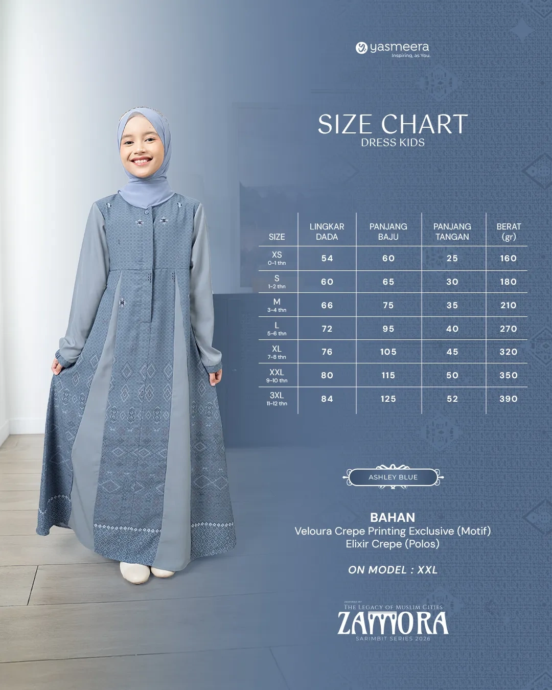Yasmeera - ZAMORA SERIES - ASHLEY BLUE thumb 16
