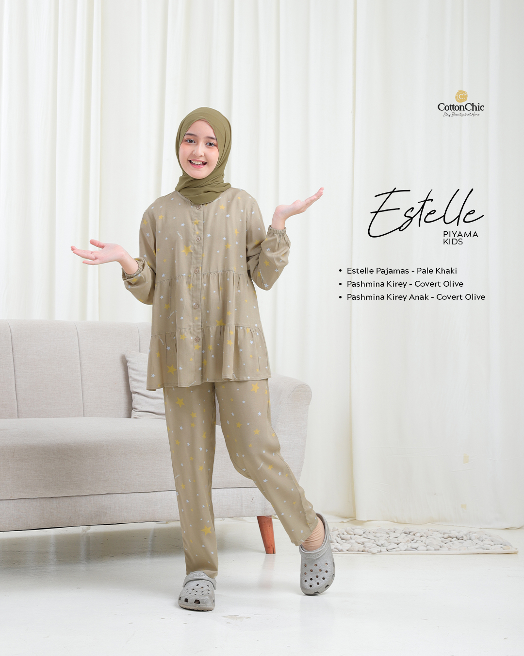 Yasmeera - PAJAMAS ESTELLE ANAK GRADE B thumb 11