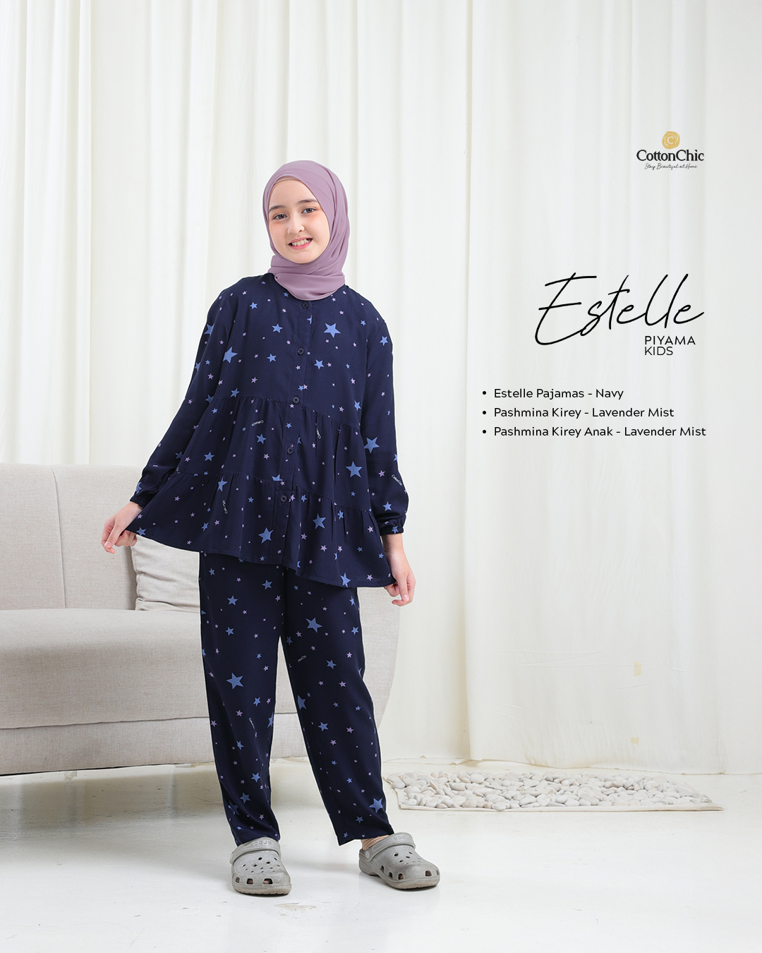 Yasmeera - PAJAMAS ESTELLE ANAK GRADE B thumb 19