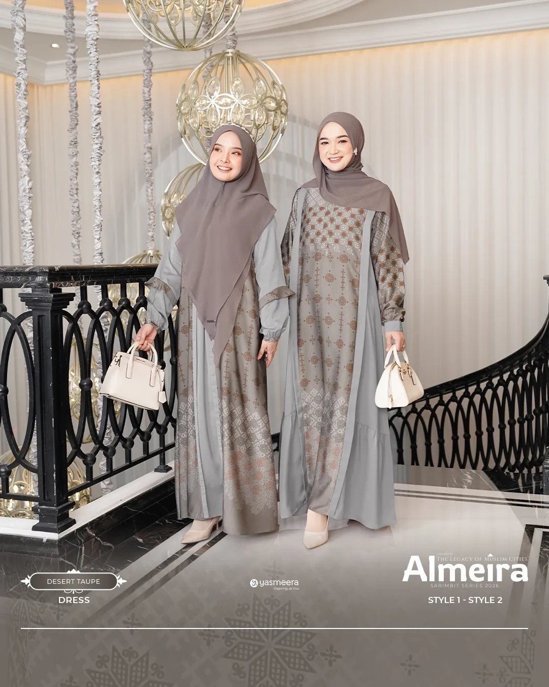 Yasmeera - ALMEIRA SERIES - DESERT TAUPE thumb 50