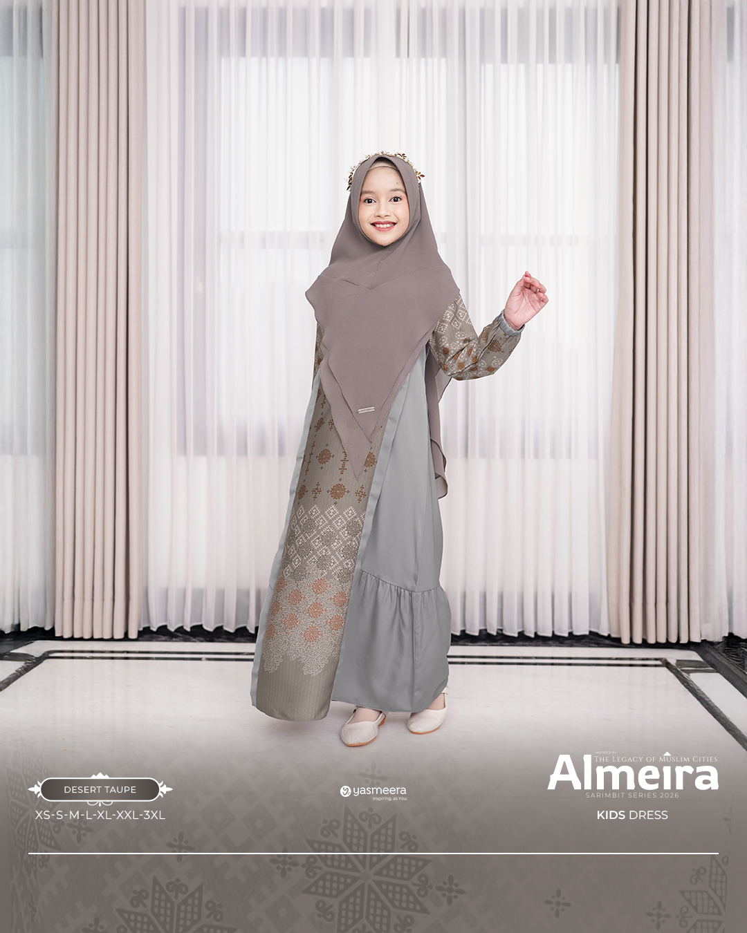 Yasmeera - GAMIS ALMEIRA ANAK GRADE B thumb 11