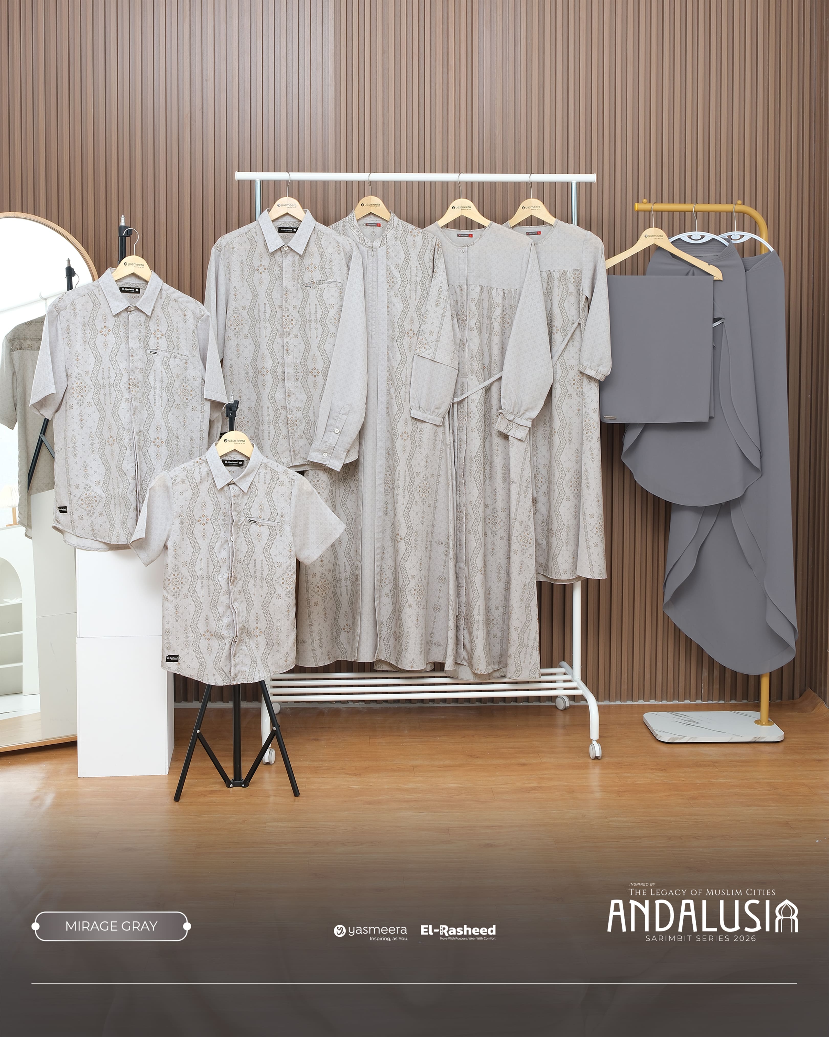 Yasmeera - ANDALUSIA SERIES - MIRAGE GRAY thumb 12