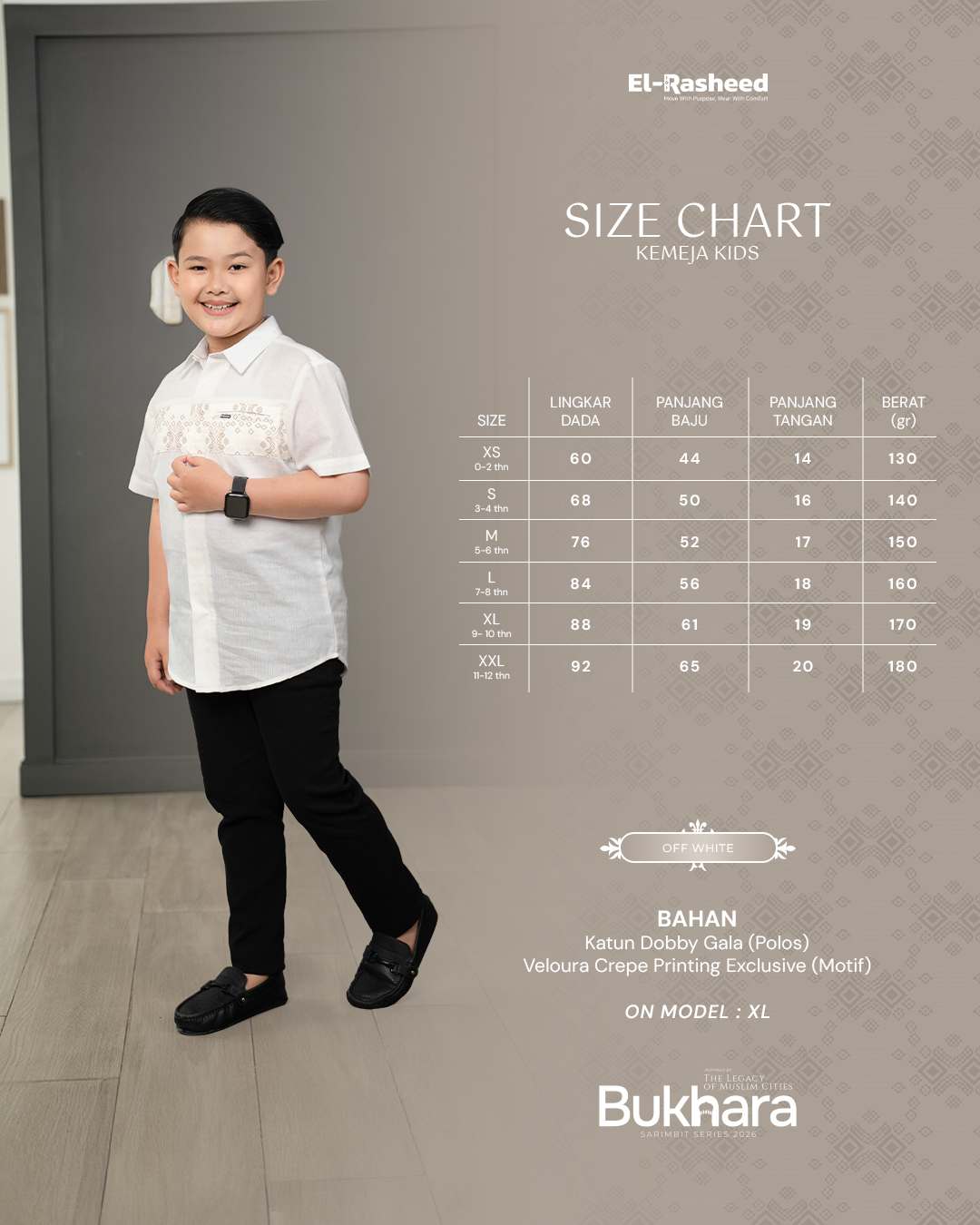 Yasmeera - KEMEJA BUKHARA ANAK GRADE B thumb 50