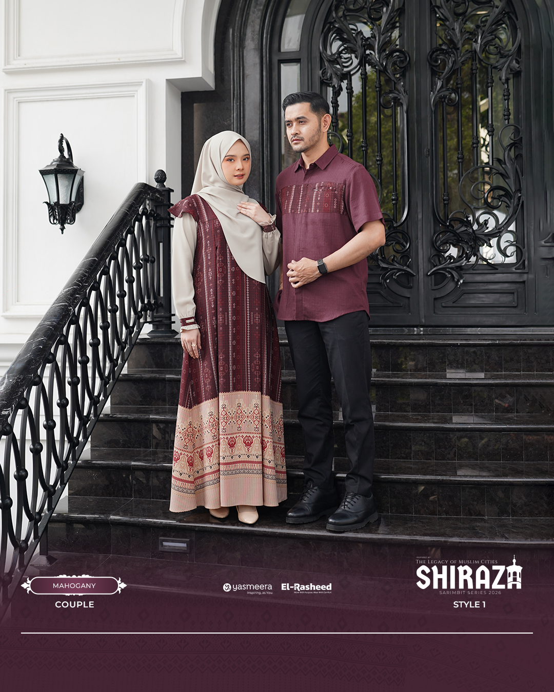 Yasmeera - SHIRAZA SERIES - MAHOGANY thumb 11