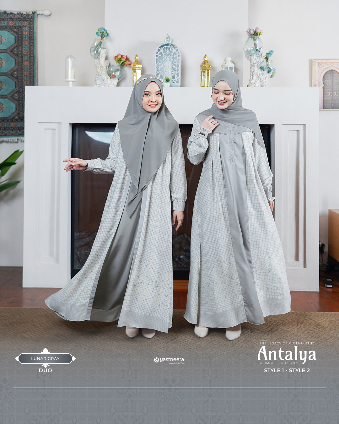 Yasmeera - ANTALYA SERIES - LUNAR GRAY thumb 7