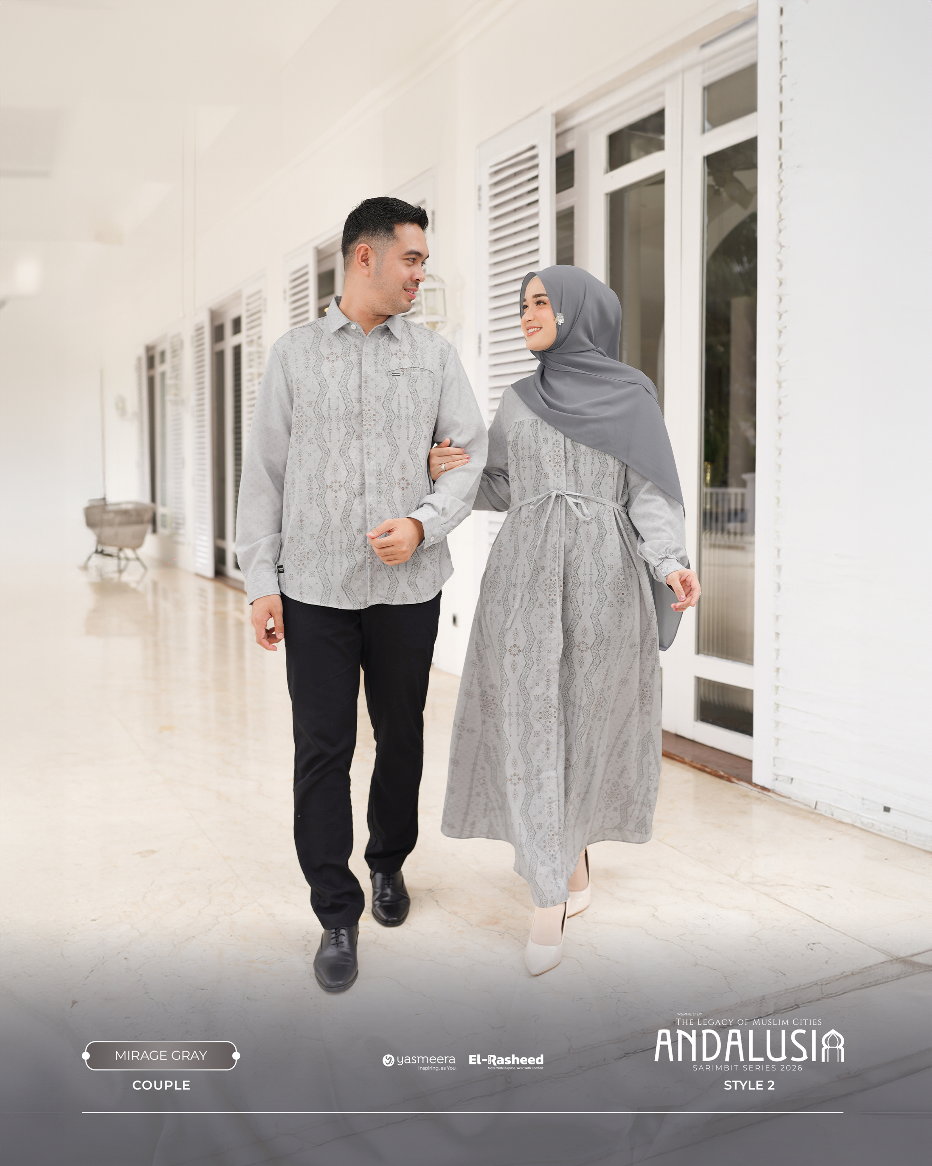 Yasmeera - ANDALUSIA SERIES - MIRAGE GRAY thumb 14