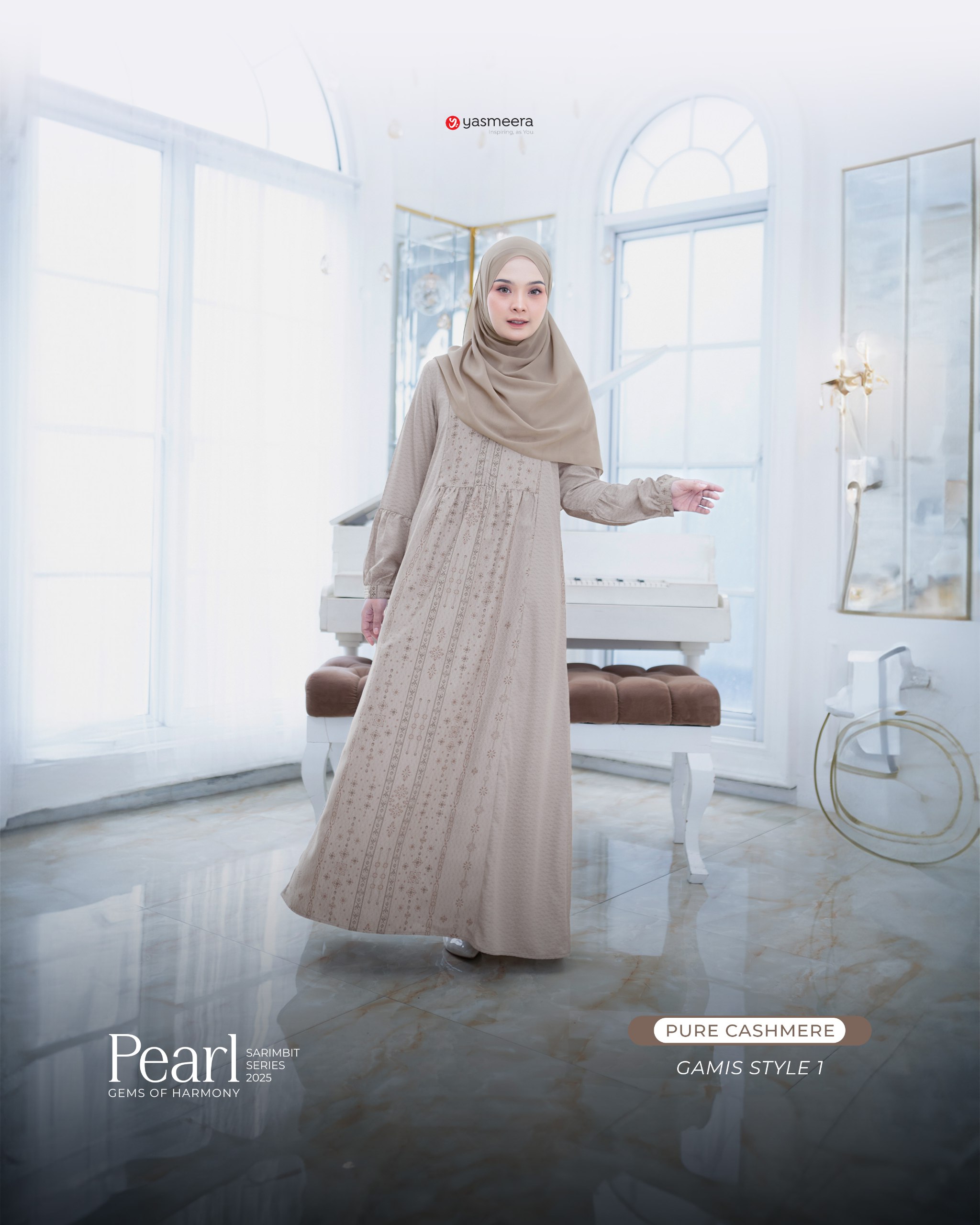 Yasmeera - SARIMBIT 2025 PEARL SERIES WARNA PURE CHASMERE thumb 6