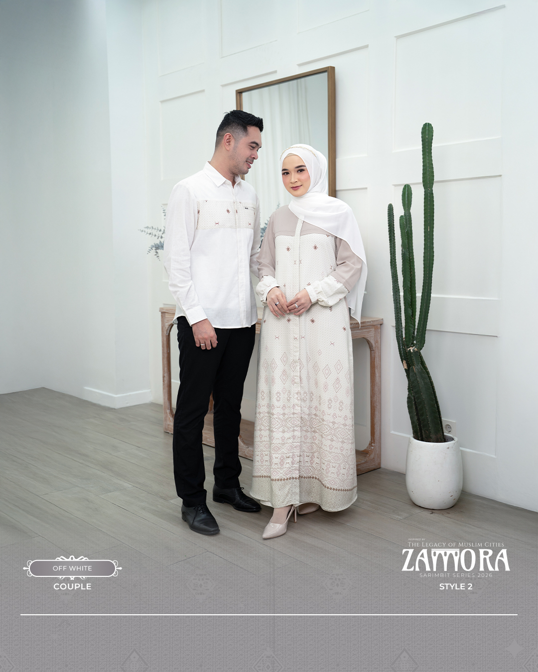 Yasmeera - ZAMORA SERIES - OFF WHITE thumb 13