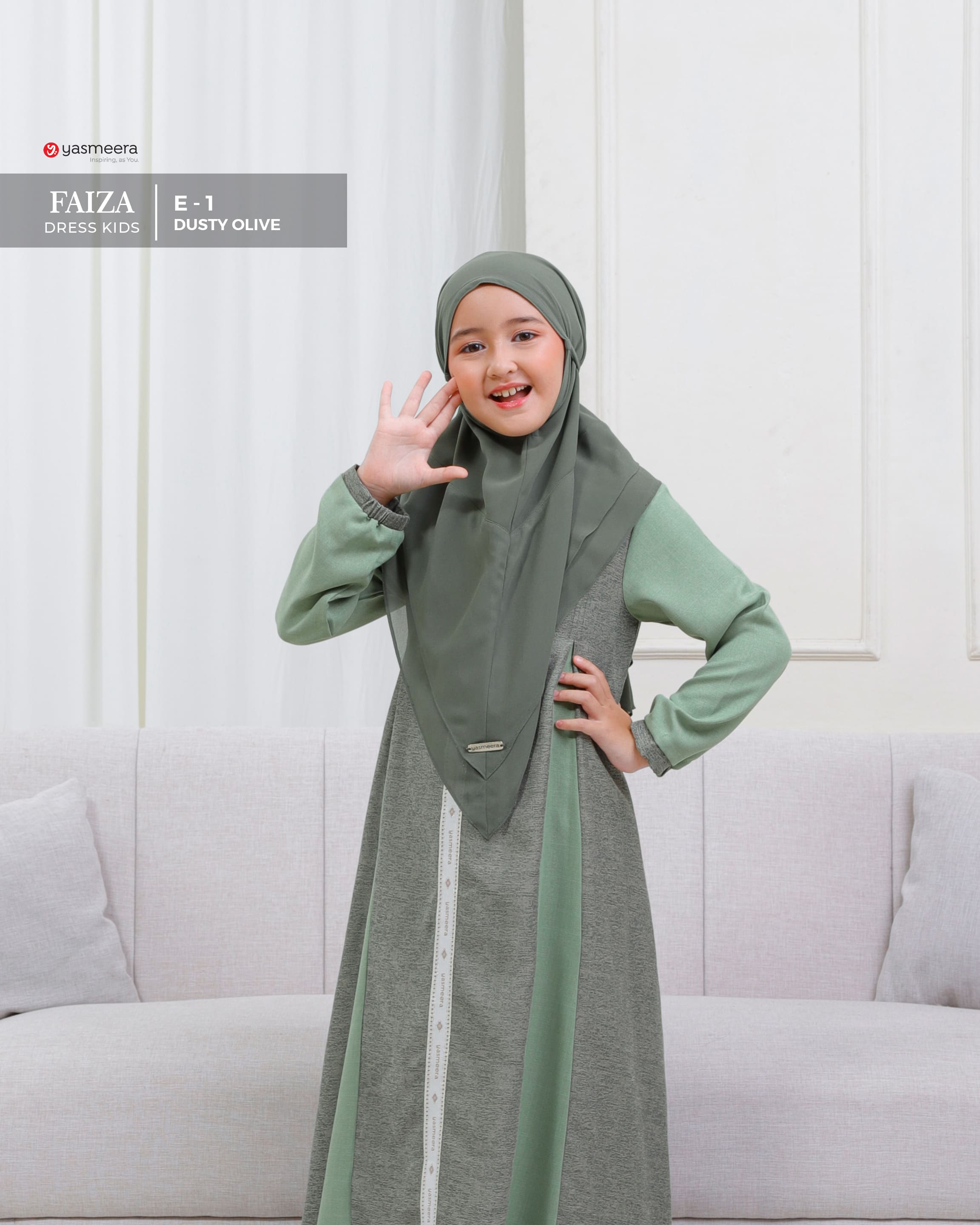 Yasmeera - GAMIS FAIZA ANAK thumb 27