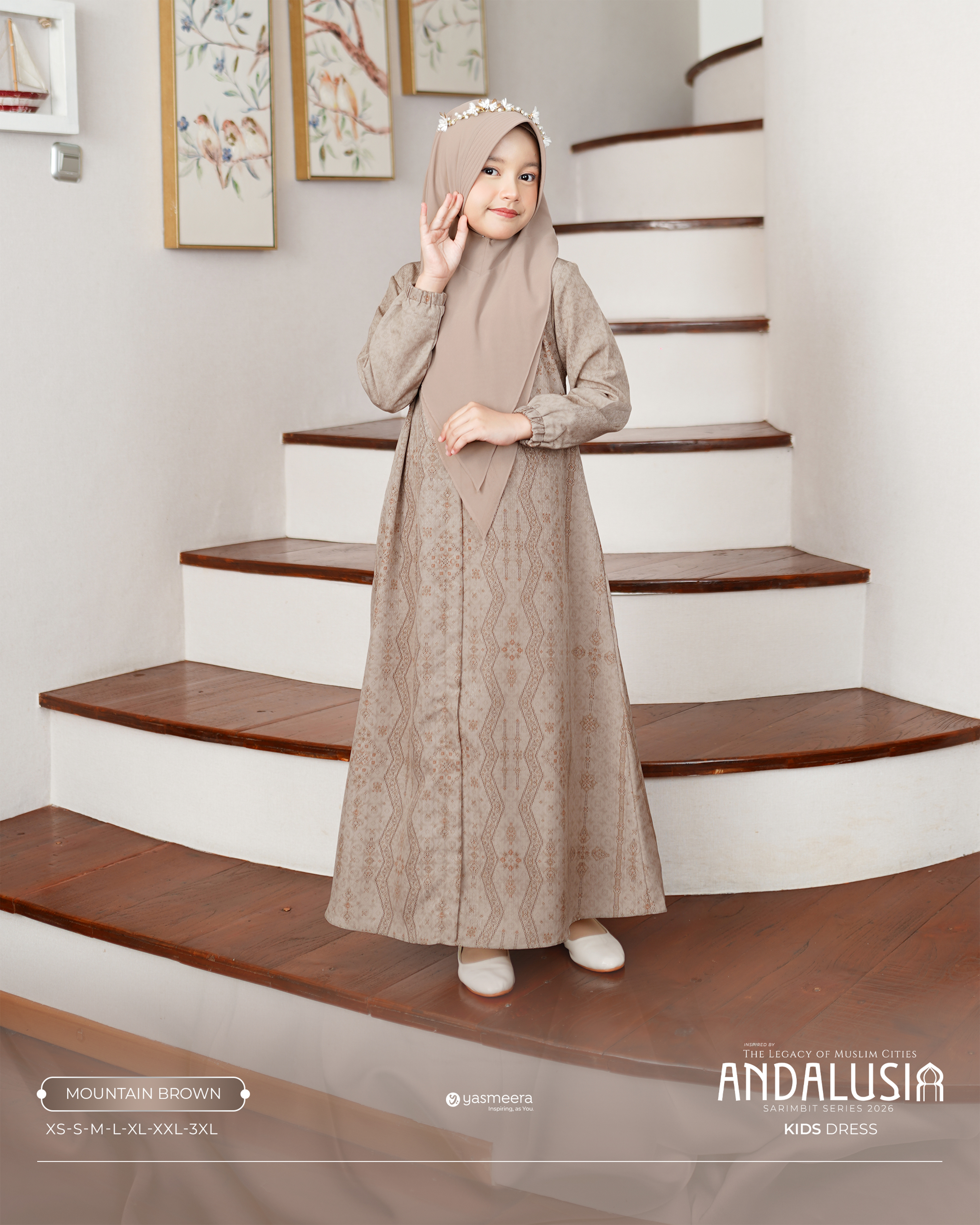 Yasmeera - ANDALUSIA SERIES - MOUNTAIN BROWN thumb 7