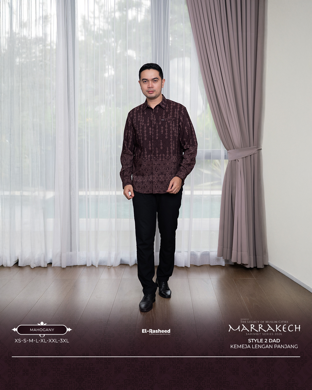 Yasmeera - KEMEJA MARRAKECH LENGAN PANJANG DEWASA GRADE B thumb 30