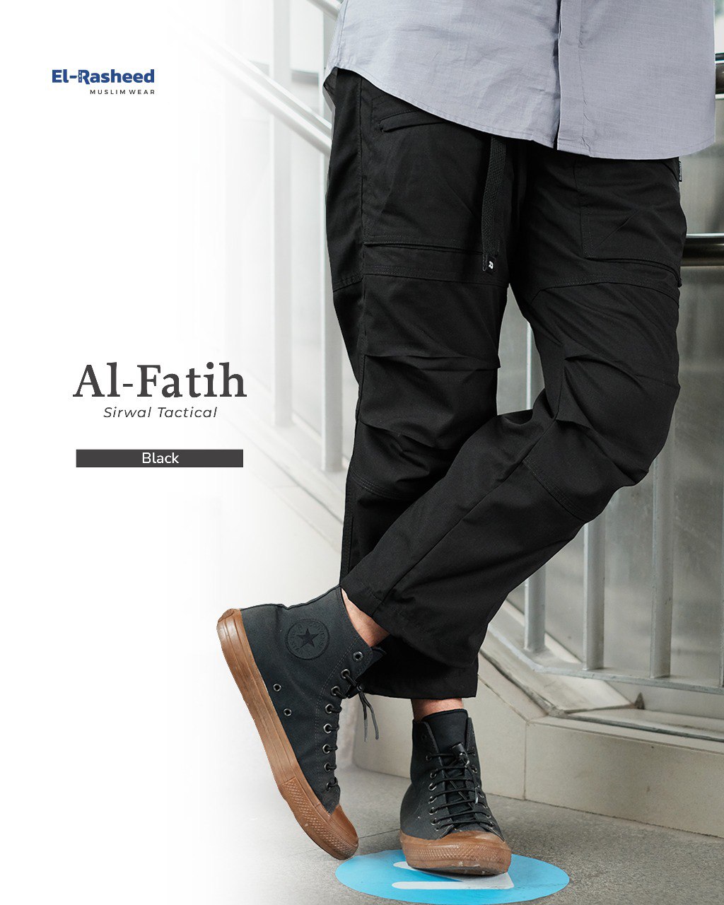 Yasmeera - SIRWAL TACTICAL AL FATIH PANTS thumb 6
