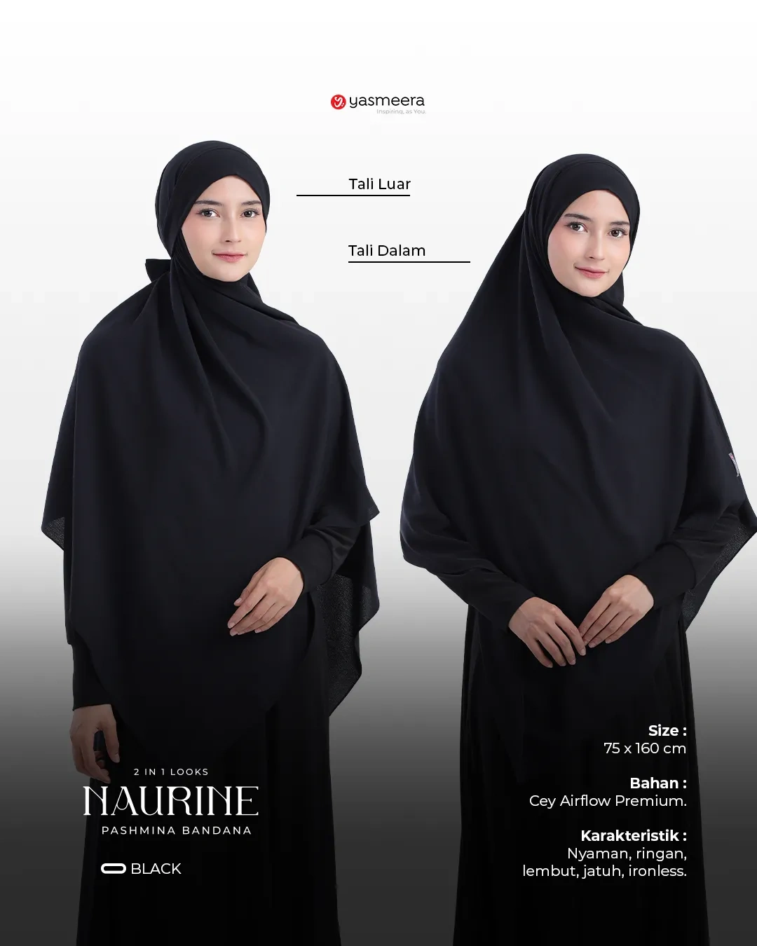 PASHMINA BANDANA NAURINE thumb 2
