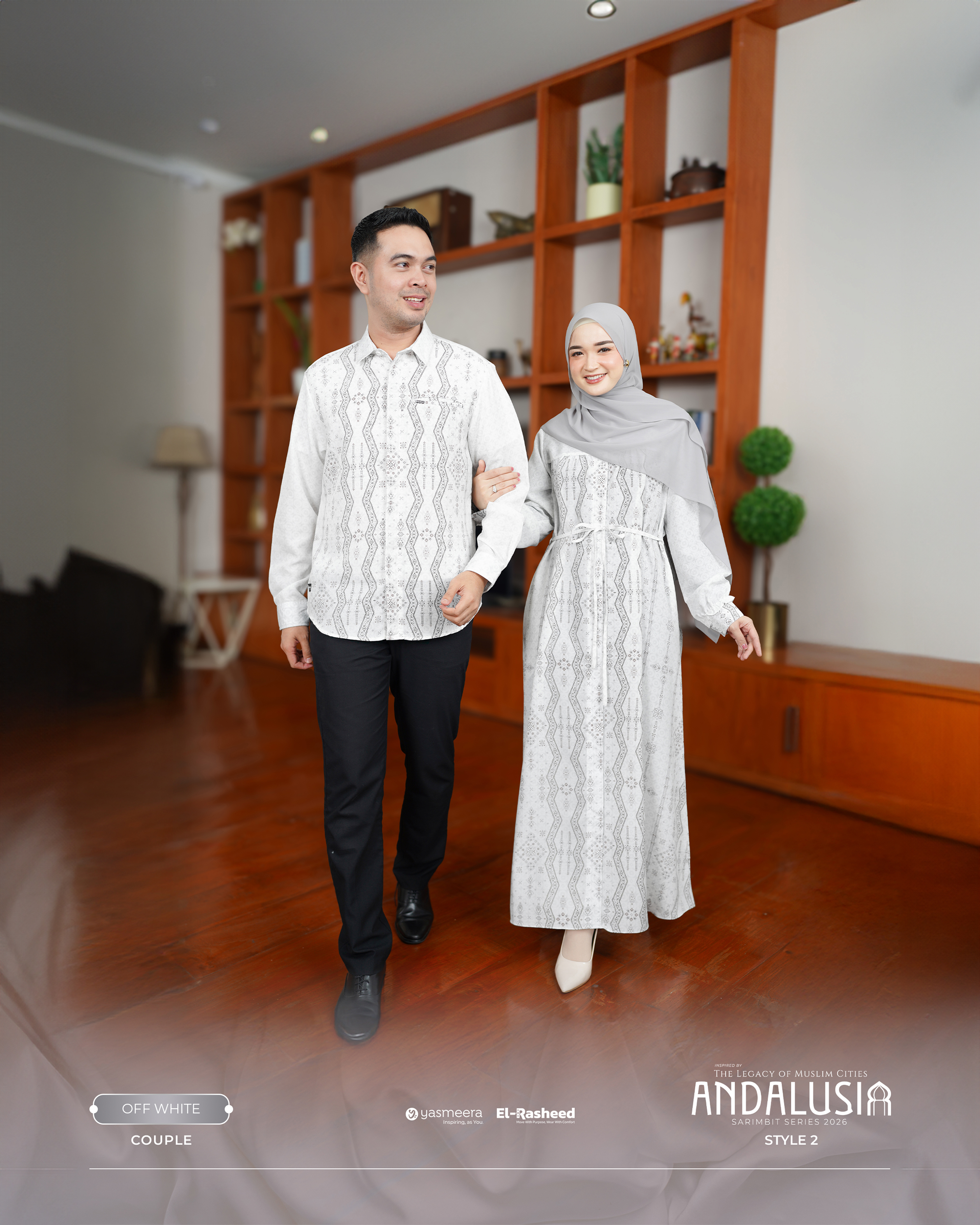 Yasmeera - ANDALUSIA SERIES - OFF WHITE thumb 12