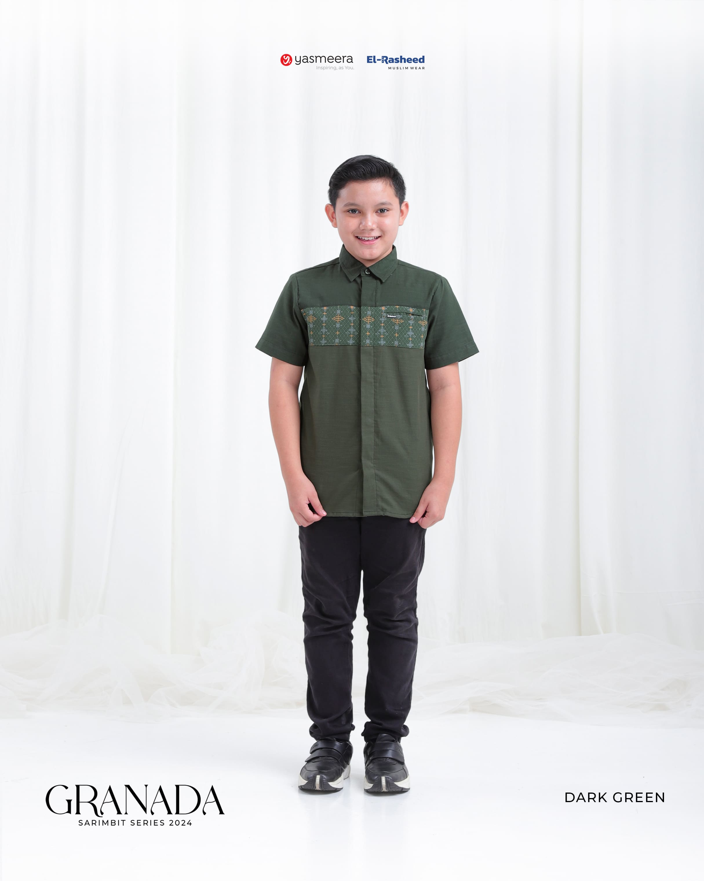 Yasmeera - KEMEJA GRANADA ANAK thumb 9