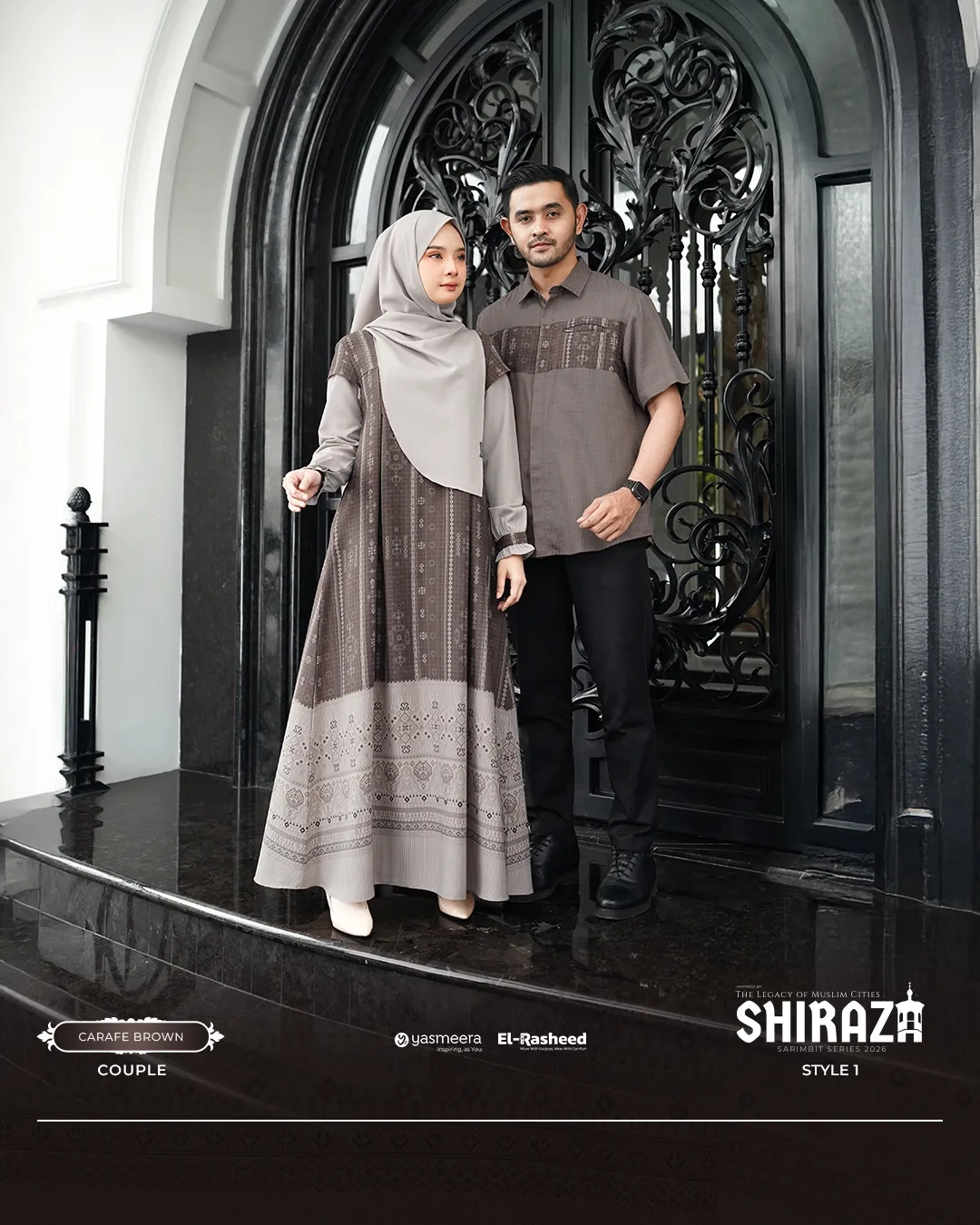 Yasmeera - SHIRAZA SERIES - CARAFE BROWN thumb 50