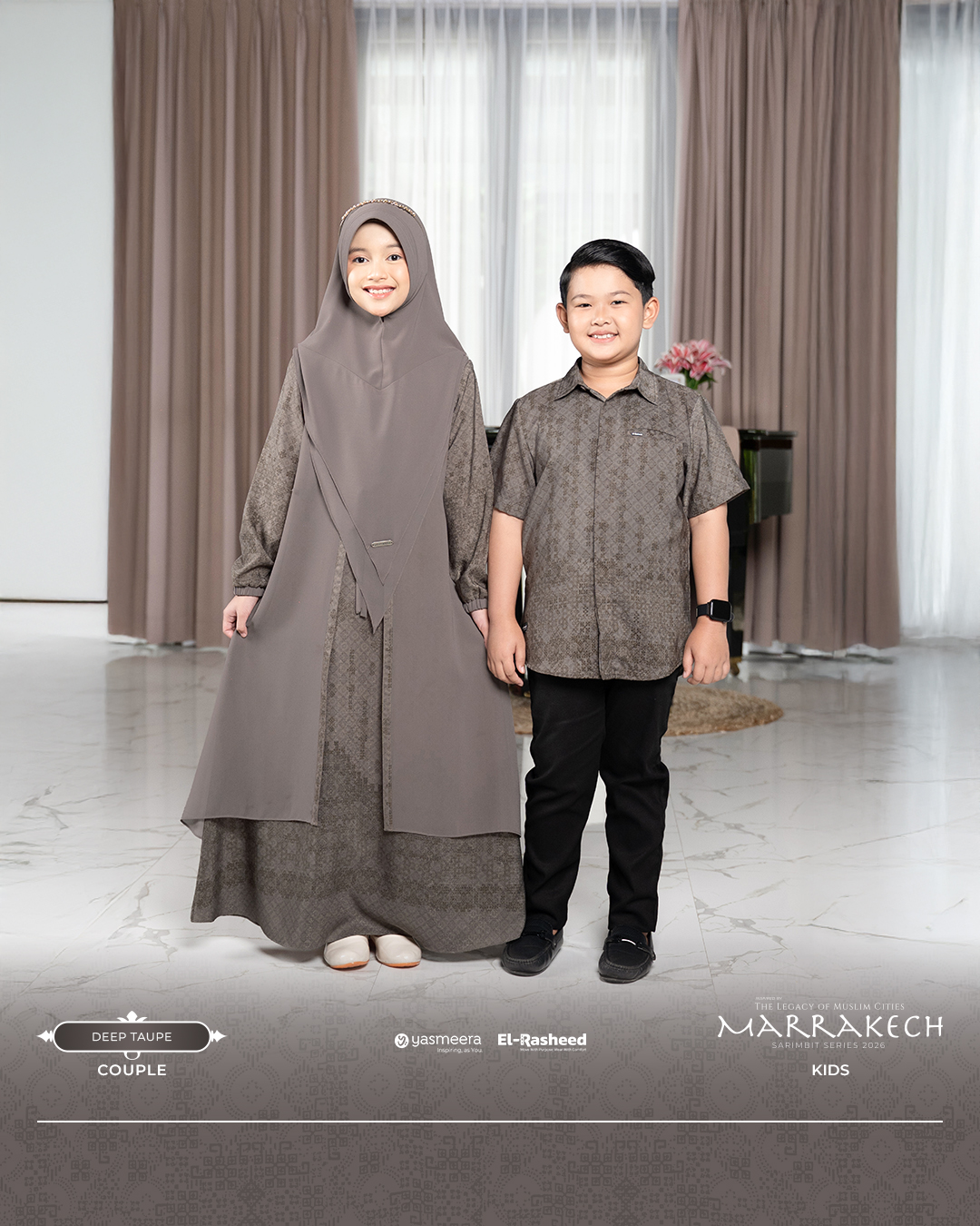Yasmeera - MARRAKECH SERIES - DEEP TAUPE thumb 9