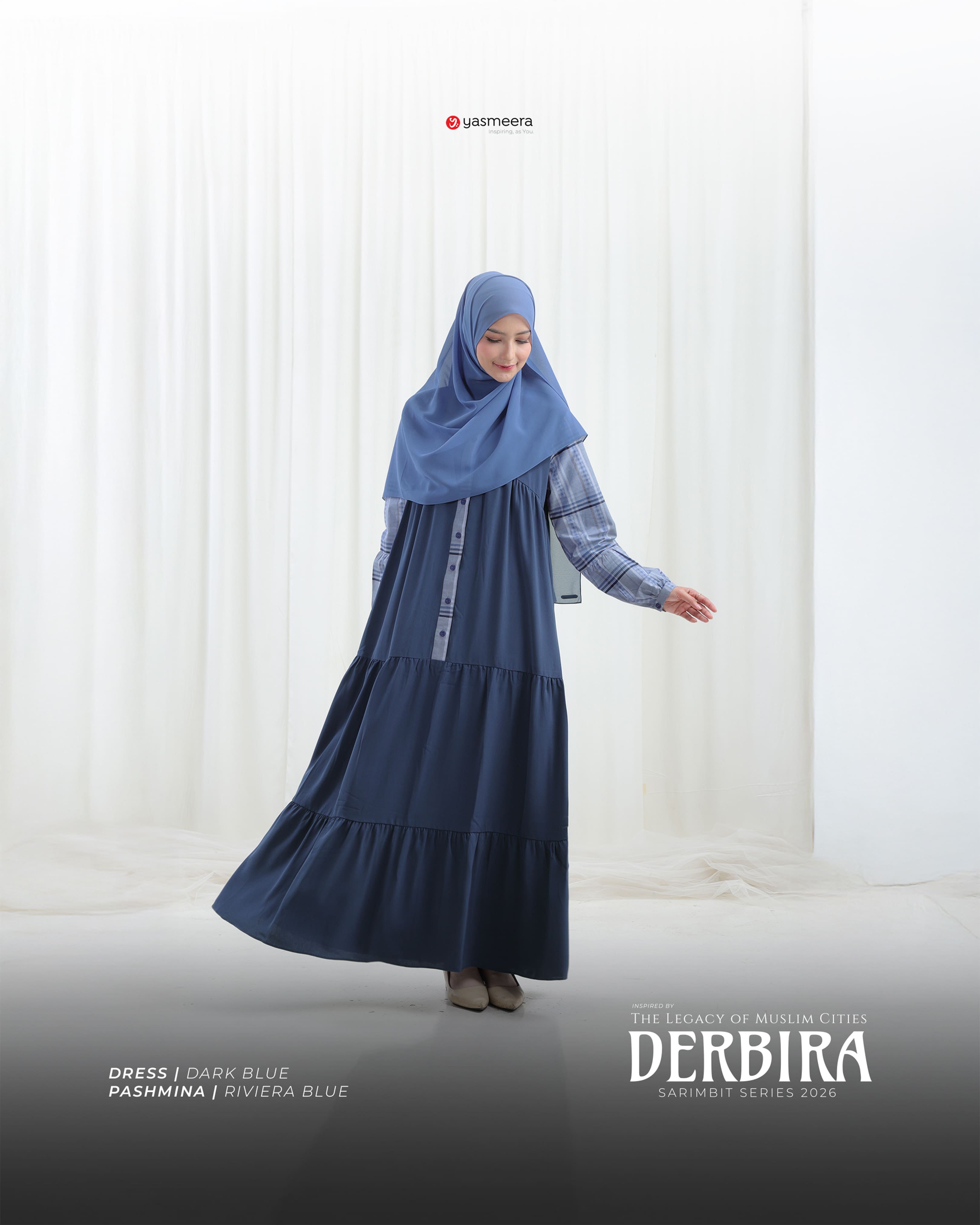 Yasmeera - DERBIRA SERIES - DARK BLUE thumb 6