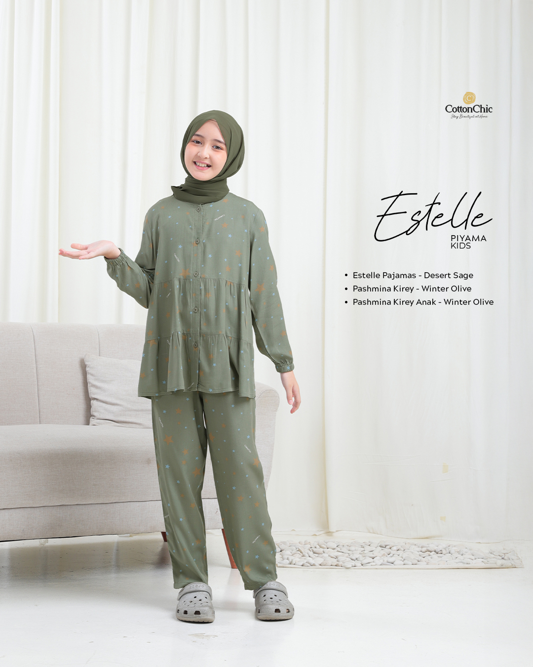 Yasmeera - PAJAMAS ESTELLE ANAK GRADE B thumb 24