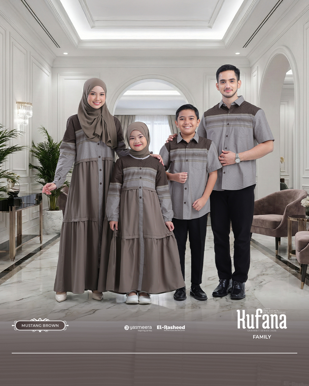 Yasmeera - KUFANA SERIES - MUSTANG BROWN thumb 9
