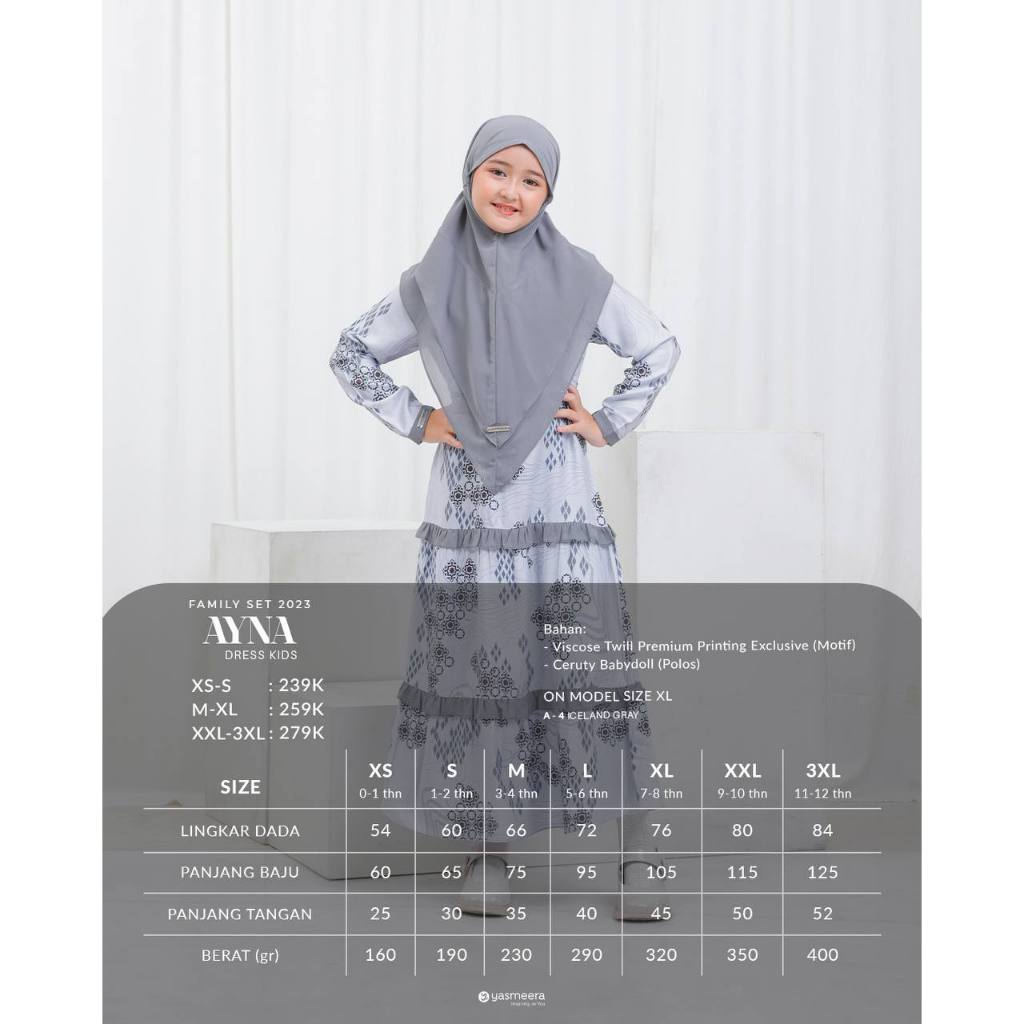Yasmeera - AYNA DRESS KIDS thumb 29