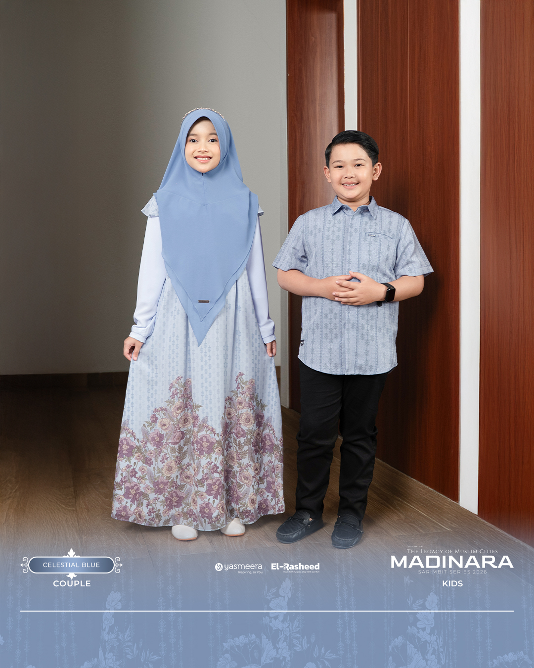 Yasmeera - MADINARA SERIES - CELESTIAL BLUE thumb 9