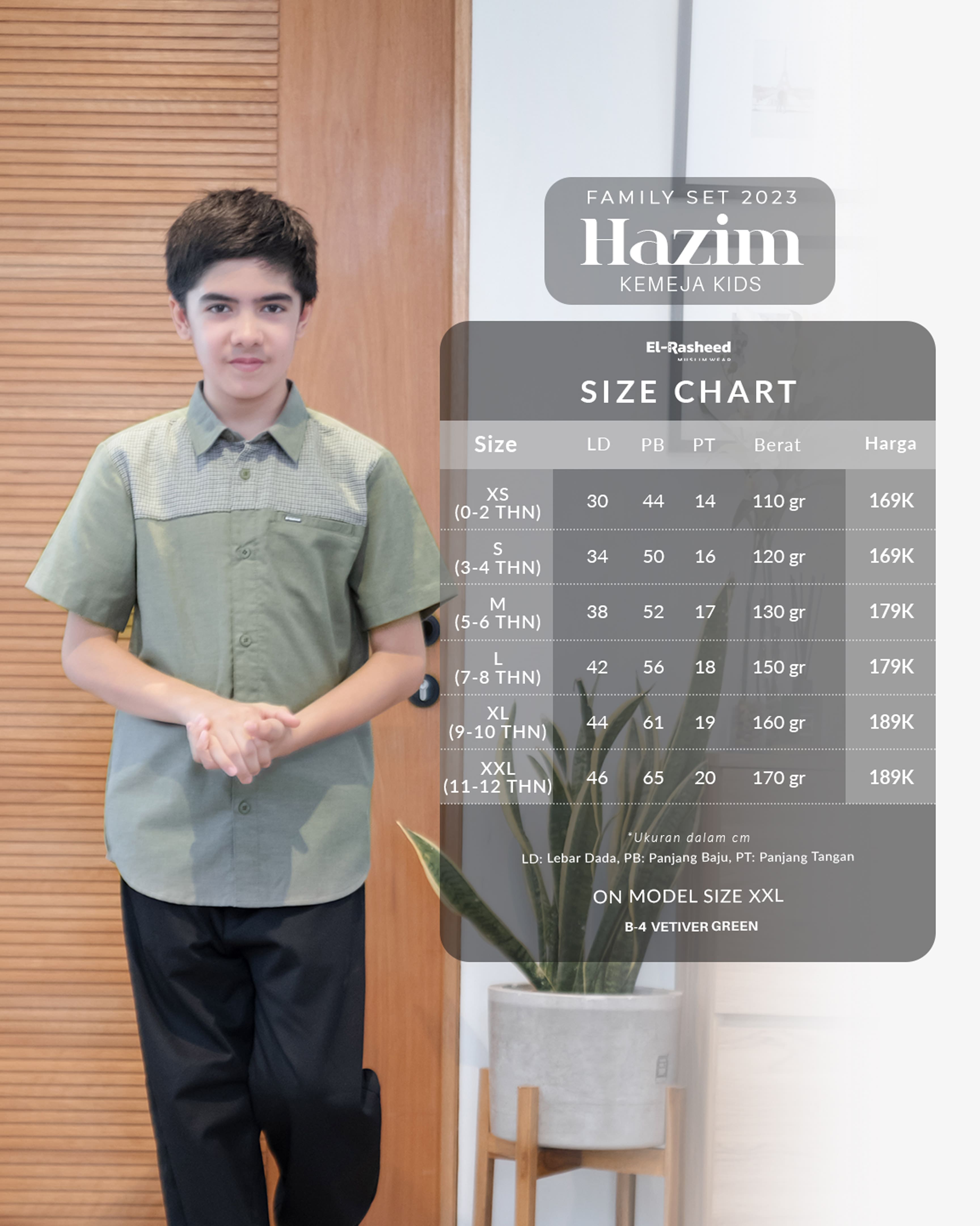 Yasmeera - KEMEJA HAZIM ANAK thumb 30