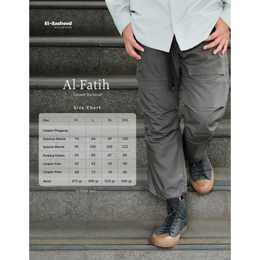 Yasmeera - SIRWAL TACTICAL AL FATIH PANTS thumb 10