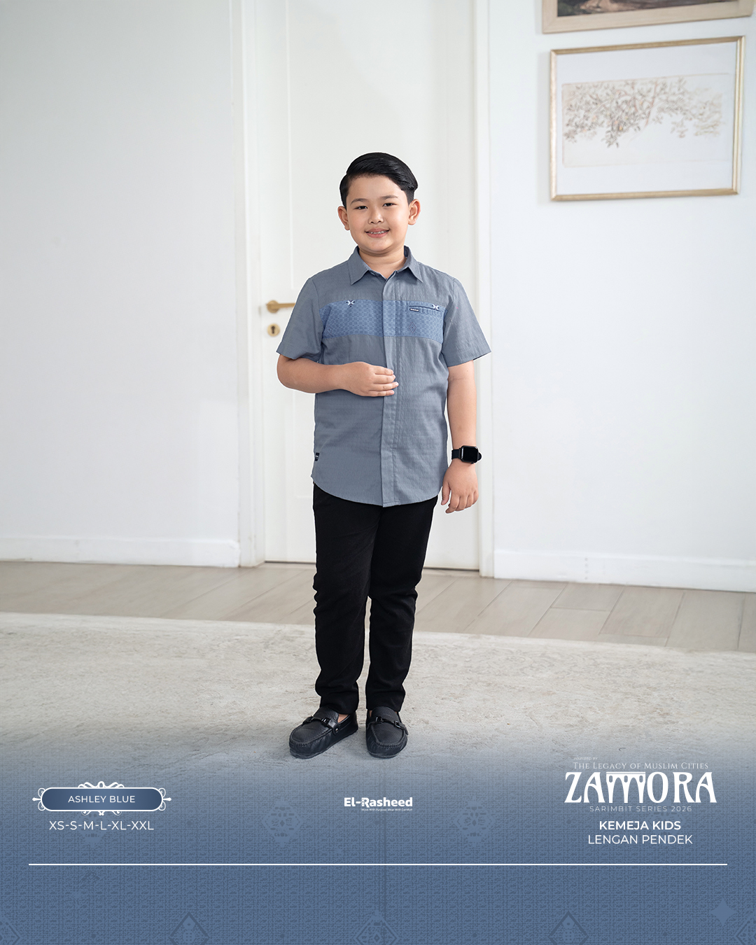 Yasmeera - KEMEJA ZAMORA ANAK GRADE B thumb 9