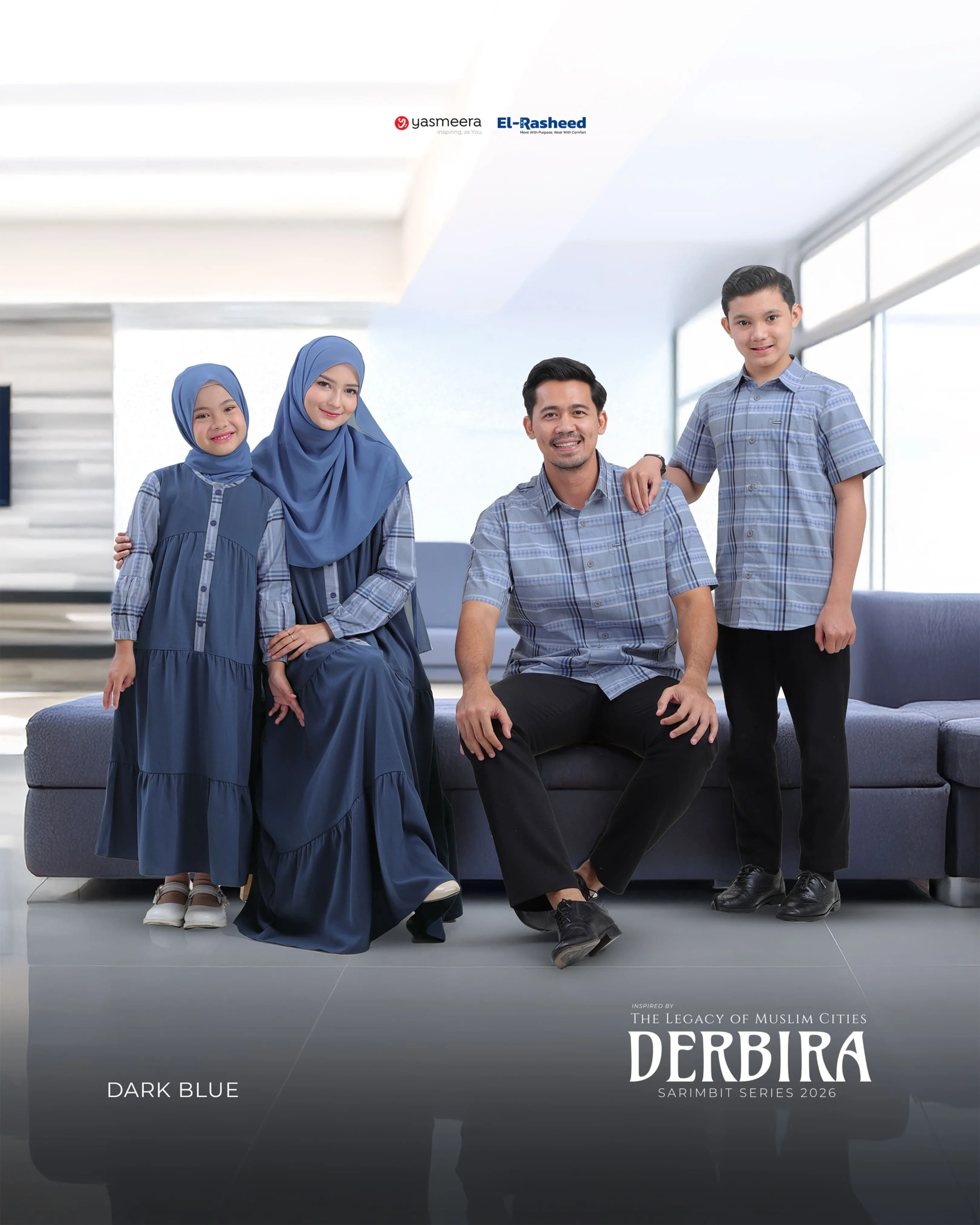 Yasmeera - DERBIRA SERIES - DARK BLUE