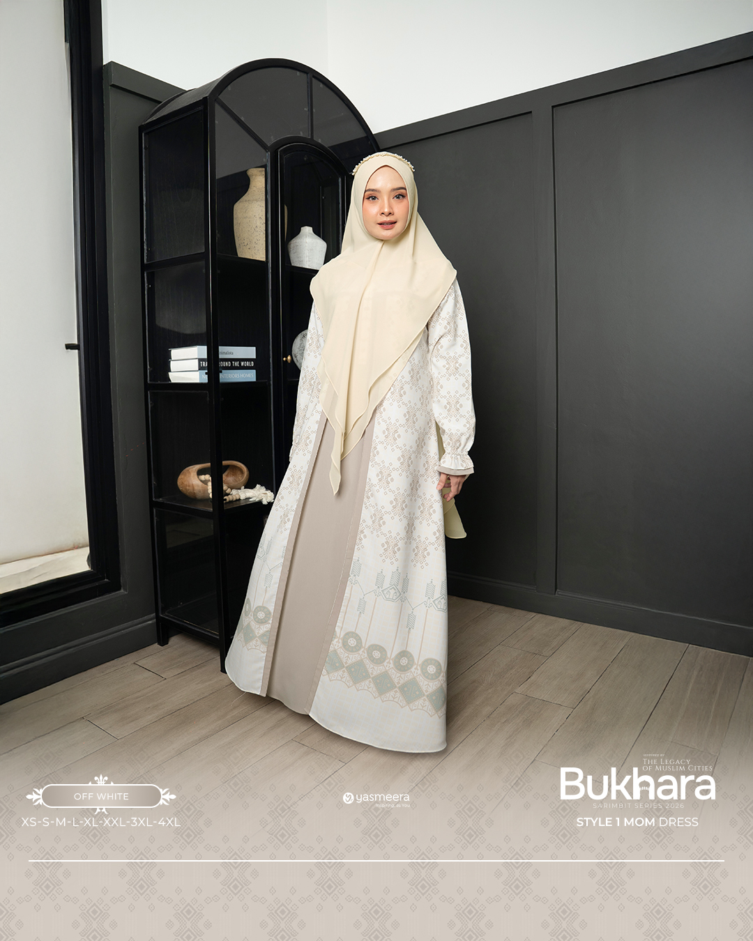 Yasmeera - GAMIS BUKHARA STYLE 1 DEWASA GRADE B thumb 2