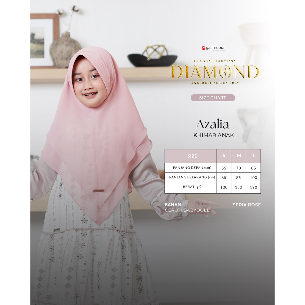 Yasmeera - KHIMAR AZALIA ANAK thumb 18