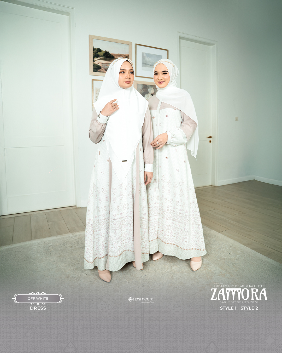 Yasmeera - ZAMORA SERIES - OFF WHITE thumb 9
