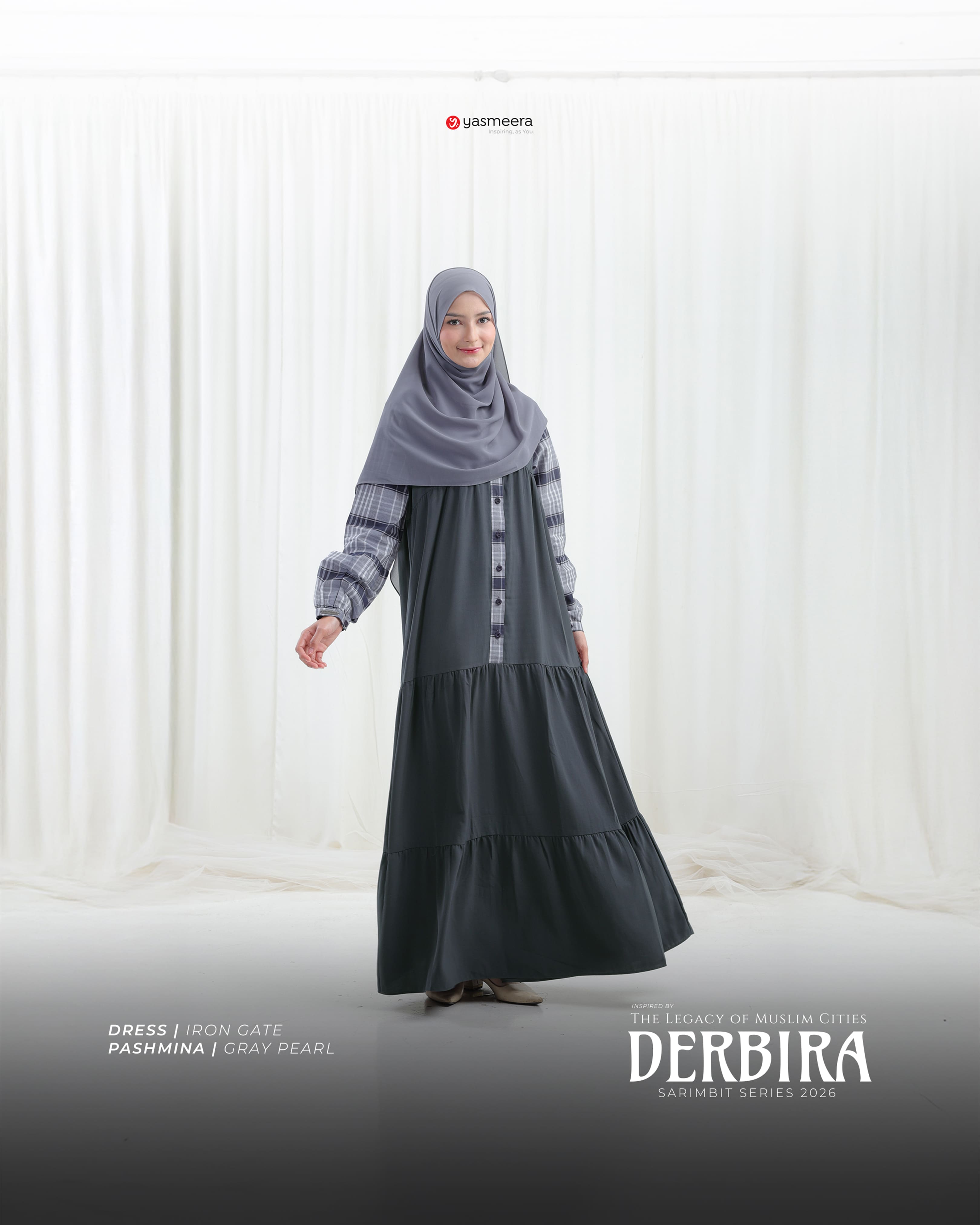 Yasmeera - DERBIRA SERIES - IRON GATE thumb 7