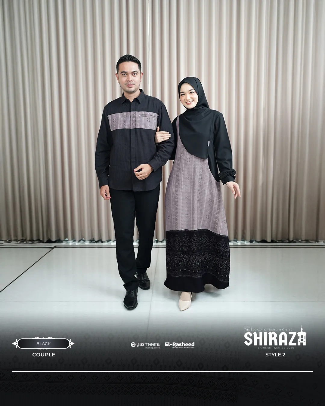 Yasmeera - SHIRAZA SERIES - BLACK thumb 50