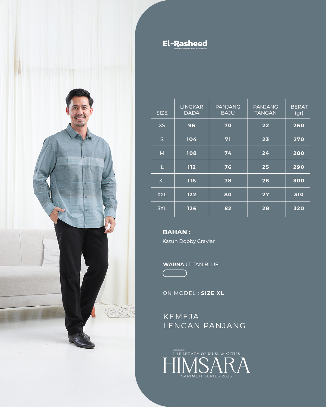 Yasmeera - HIMSARA SERIES - TITAN BLUE thumb 6